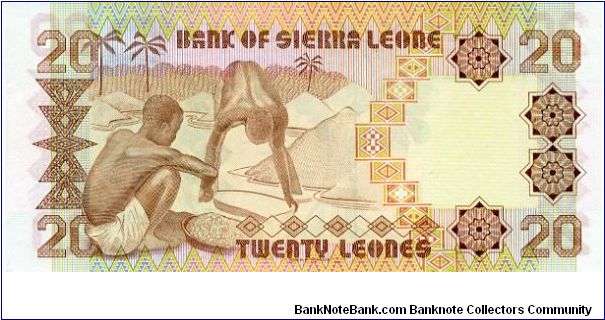 Banknote from Sierra Leone year 1984