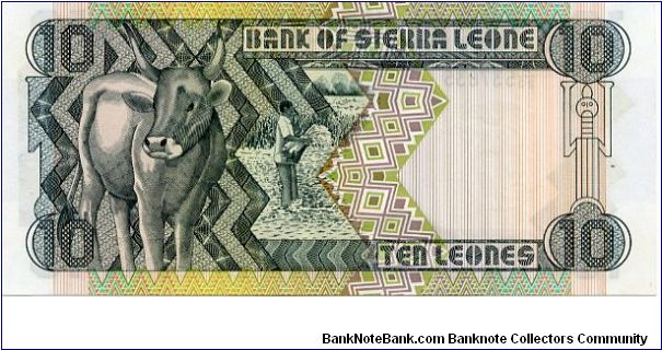 Banknote from Sierra Leone year 1988