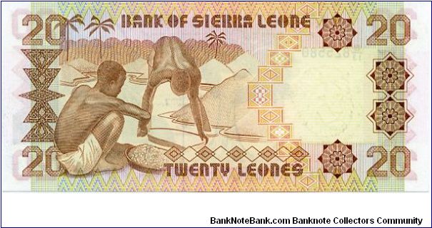Banknote from Sierra Leone year 1988
