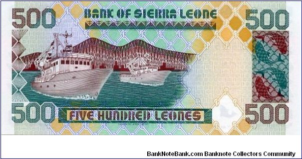 Banknote from Sierra Leone year 1995