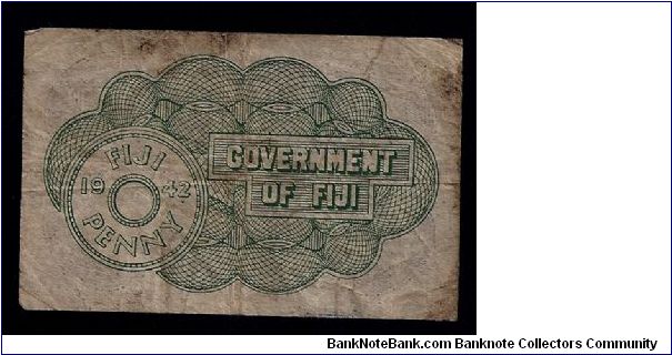 Banknote from Fiji year 1942