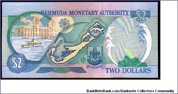 Banknote from Bermuda year 2000