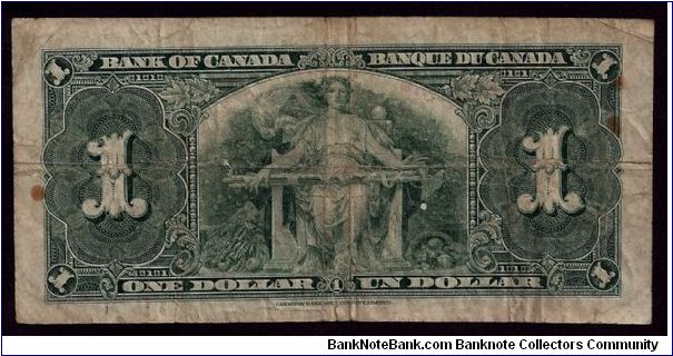 Banknote from Canada year 1937