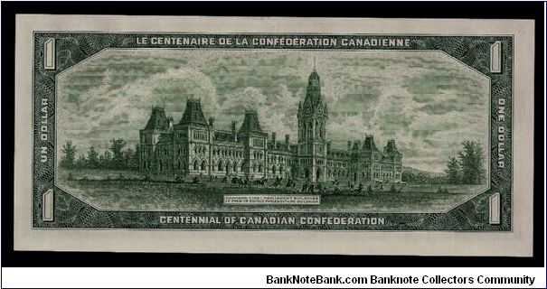 Banknote from Canada year 1967