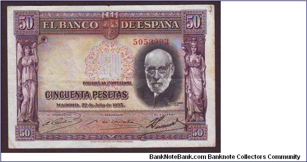 50 pesita Banknote