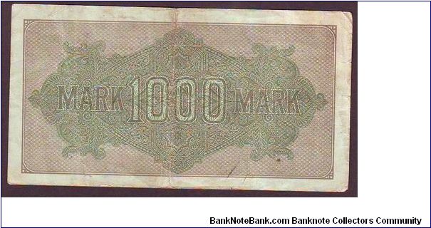 Banknote from Germany year 1922