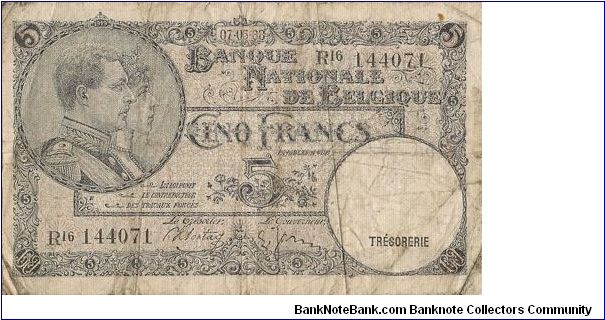 5 Francs Banknote