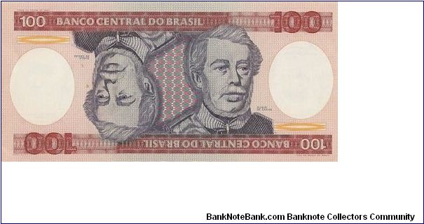 100 Cruzieros, 1970-1981, no signifying marks that I can see. Banknote