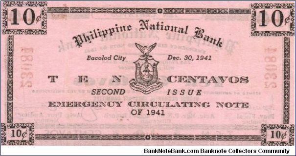 Banknote from Philippines year 1941