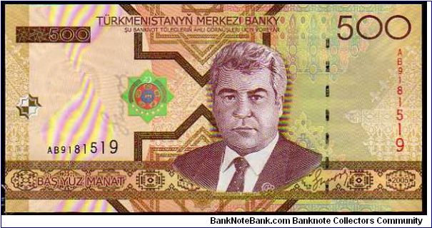 500 Manat__
Pk New Banknote