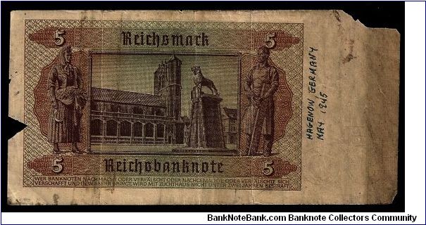 Banknote from Germany year 1942