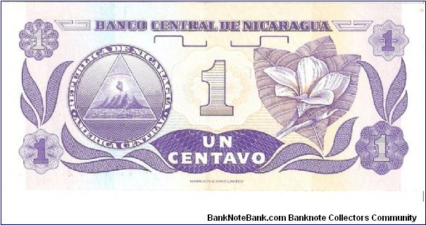 Banknote from Nicaragua year 1991