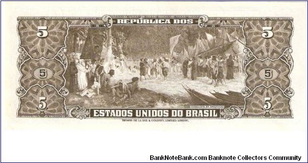 Banknote from Brazil year 1964