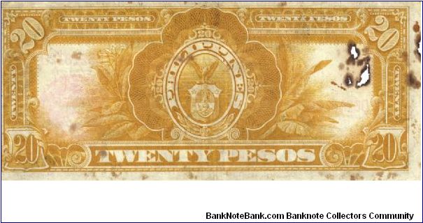 Banknote from Philippines year 1931
