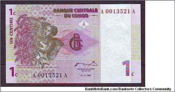 1c Banknote