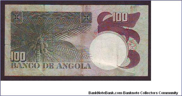 Banknote from Angola year 1973