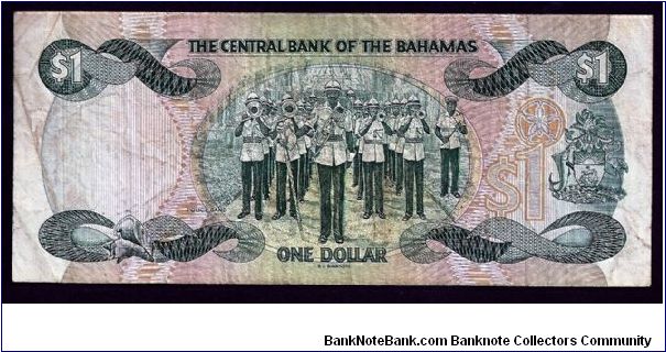 Banknote from Bahamas year 1974