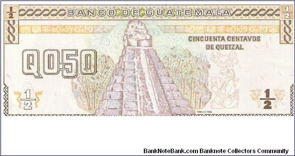 Banknote from Guatemala year 1996