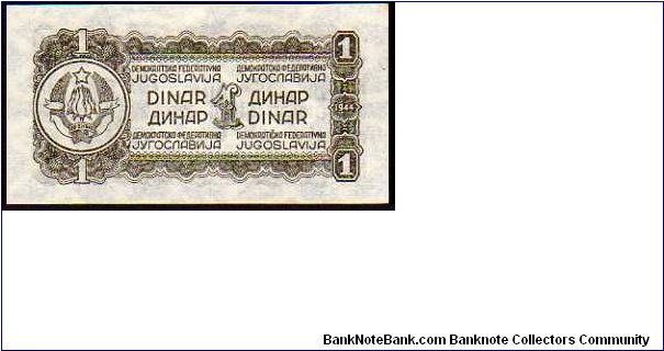 Banknote from Yugoslavia year 1944