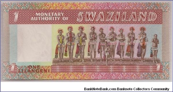 Banknote from Swaziland year 1974