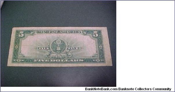 Banknote from USA year 1923