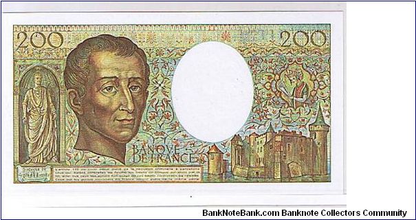 Banknote from France year 1981