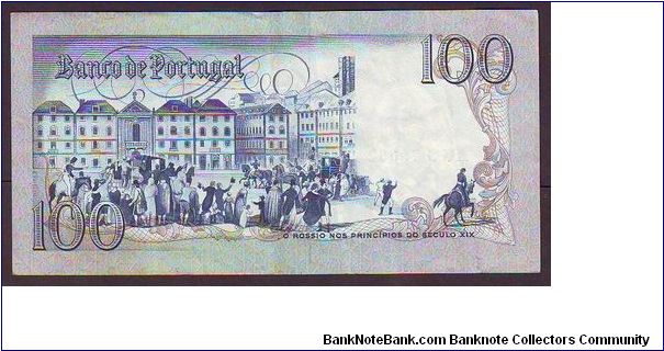 Banknote from Portugal year 1981