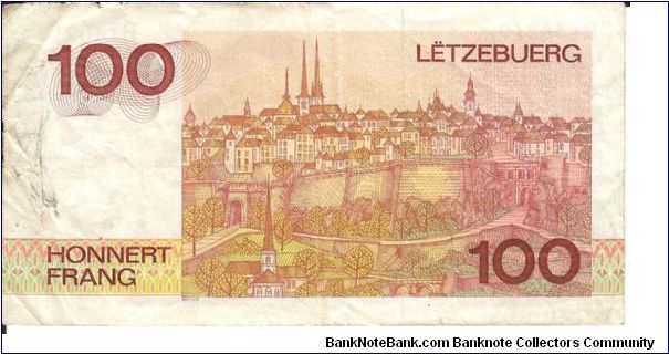 Banknote from Luxembourg year 1980
