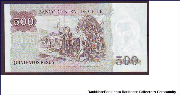 Banknote from Chile year 2000