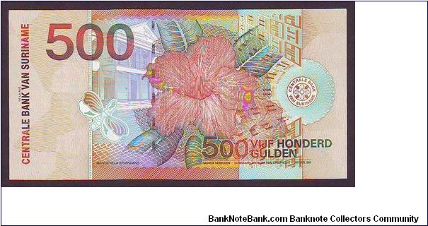 Banknote from Suriname year 2000