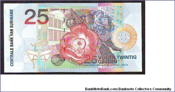 Banknote from Suriname year 2000