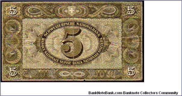 Banknote from Switzerland year 1946