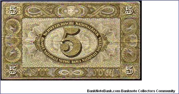 Banknote from Switzerland year 1947