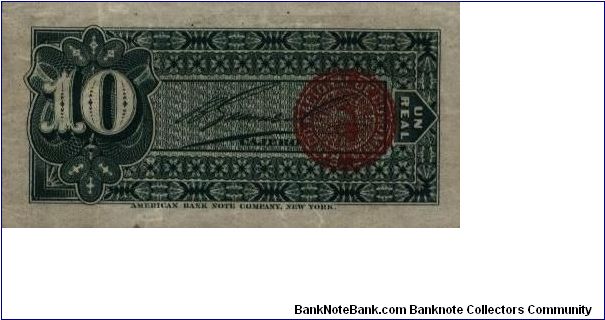Banknote from Colombia year 1893