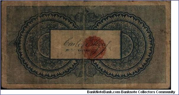 Banknote from Colombia year 1899