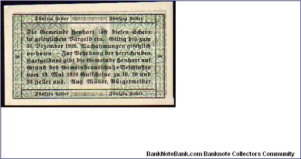 Banknote from Austria year 1920