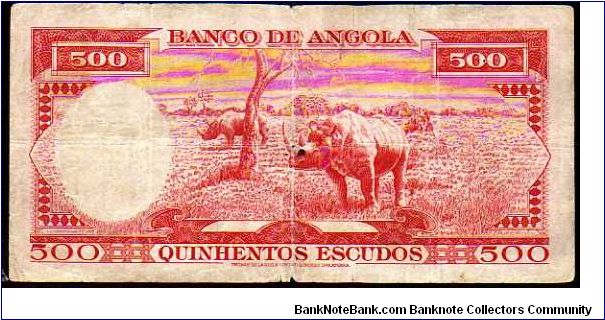 Banknote from Angola year 1962
