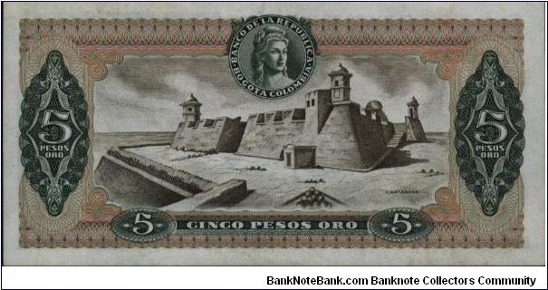 Banknote from Colombia year 1978