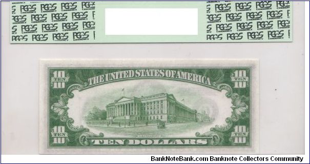 Banknote from USA year 1934