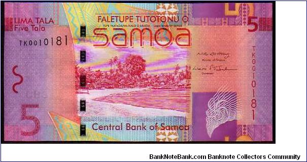 Banknote from Samoa year 2008