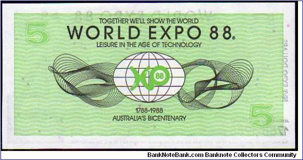 Banknote from Australia year 1988