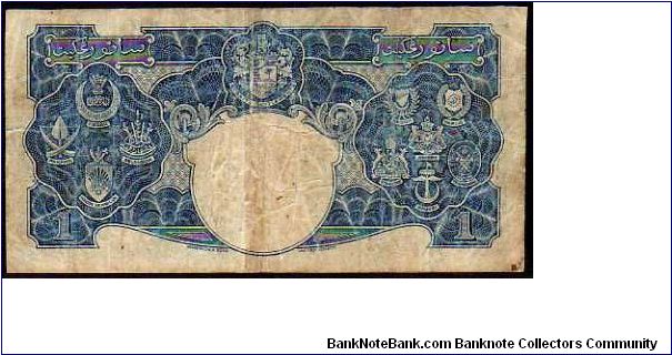 Banknote from Malaysia year 1941