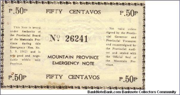 Banknote from Philippines year 1942