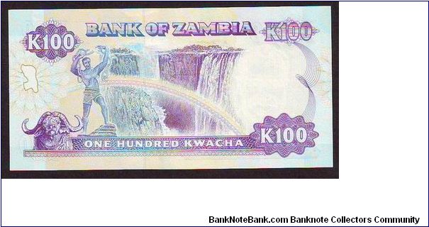 Banknote from Zambia year 2006