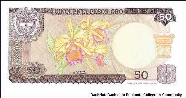 Banknote from Colombia year 1970