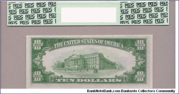Banknote from USA year 1934