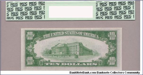 Banknote from USA year 1934