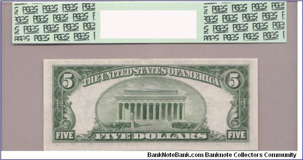 Banknote from USA year 1934