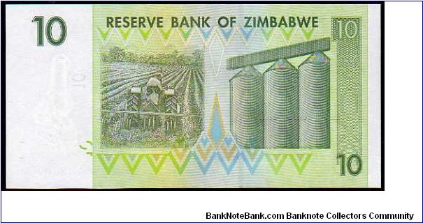 Banknote from Zimbabwe year 2007