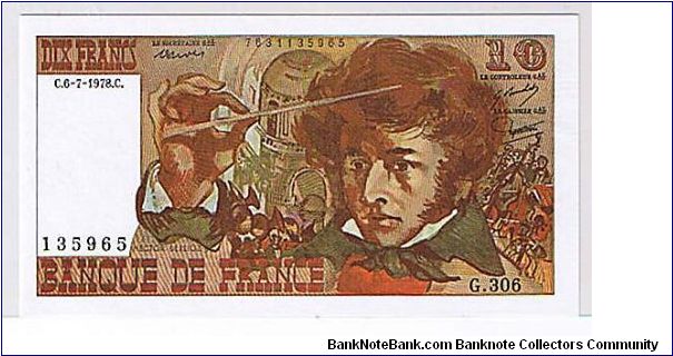 FRANCE--10 FRANCS Banknote